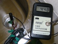 愛知県碧南市の水道水の酸化還元電位