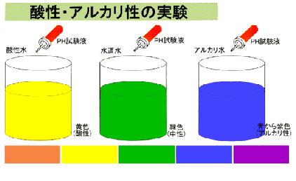酸・アルカリ実験