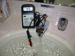 大阪東急インの水道水のORP